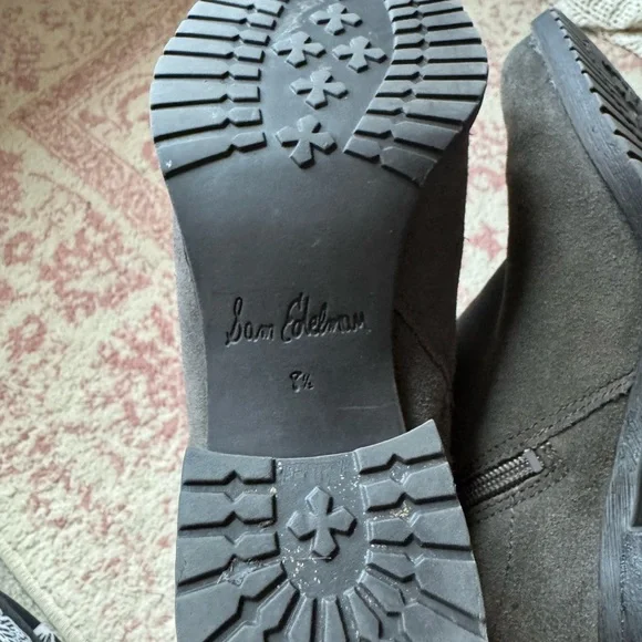 sam edelman gray/brown booties - Picture 9 of 10